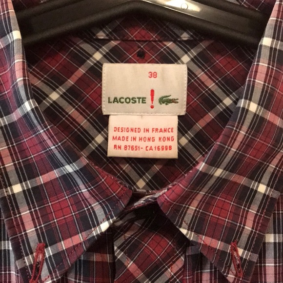 Lacoste button down - Picture 3 of 4